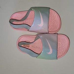 Baby Nike Slides, size 7C